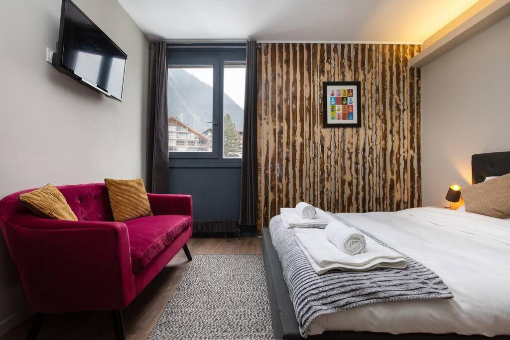 Beautiful Cosy, Modern Studio In Chamonix Centre Exteriér fotografie